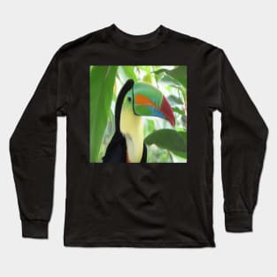 Keel billed Toucan Long Sleeve T-Shirt